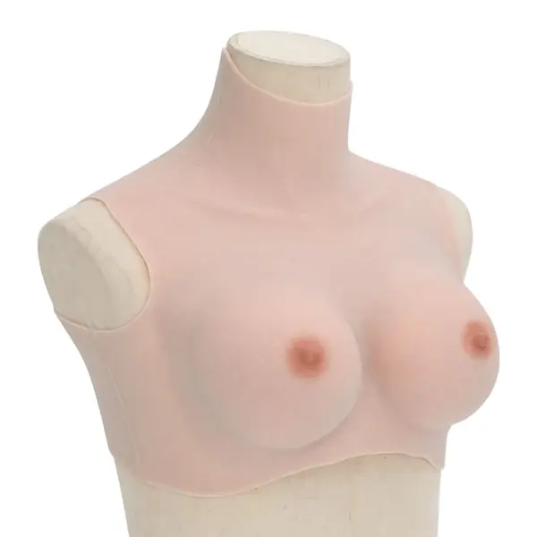 Gossi bust cu sani din silicon cupa d, culoare caucazian