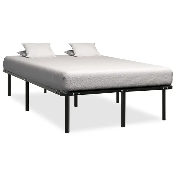 Gossi cadru de pat, negru, 160 x 200 cm, metal