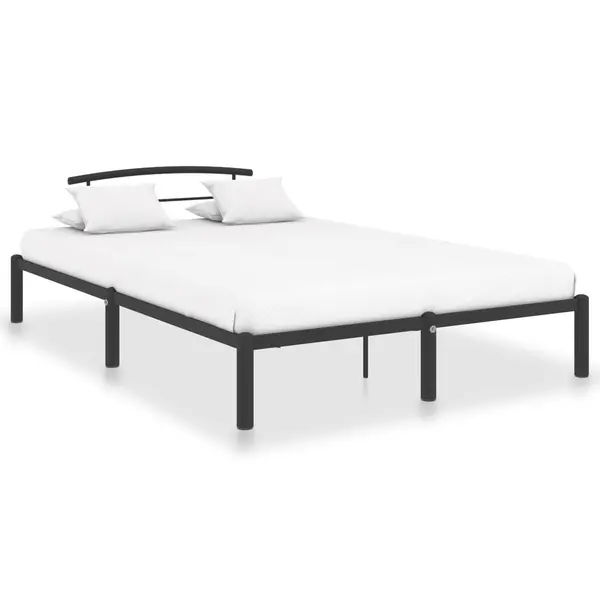 Gossi cadru de pat, negru, 160 x 200 cm, metal