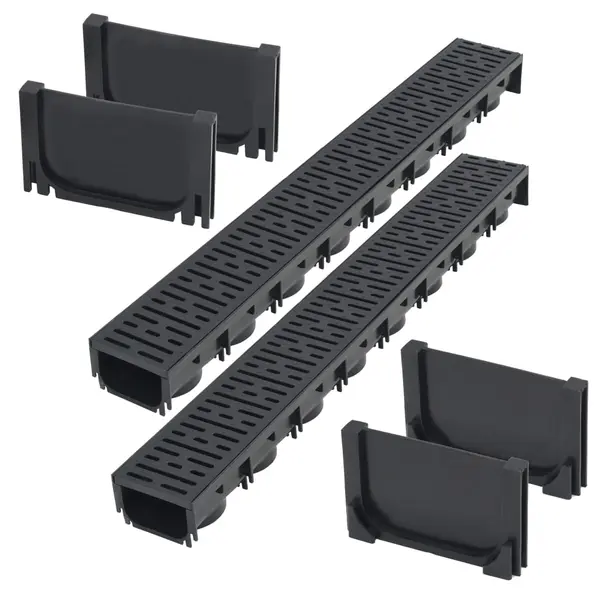 Gossi canale de drenaj, 2 m, plastic