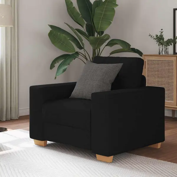 Gossi canapea scaun negru 60 cm tesatura