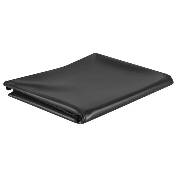 Gossi captuseala pentru iaz, negru, 2x1 m, pvc, 0,5 mm