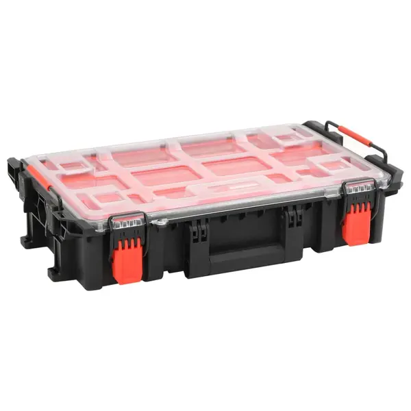Gossi carcasa de transport portabila, negru, 55,5x34,5x13,5 cm, pp