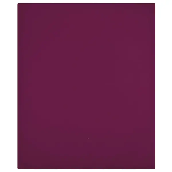 Gossi cearsaf de pat cu elastic, bordo, 100x200 cm, bumbac
