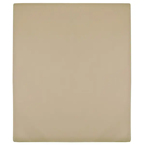 Gossi cearsaf de pat cu elastic, gri taupe, 180x200 cm, bumbac