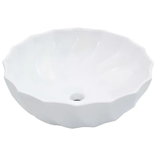 Gossi chiuveta de baie, alb, 46 x 17 cm, ceramica