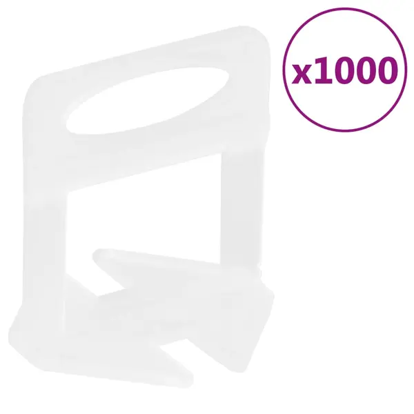 Gossi cleme de nivelare a placilor 1000 buc 1,5 mm