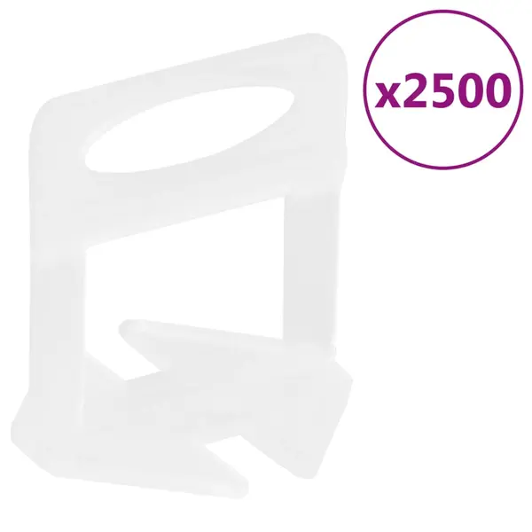 Gossi cleme de nivelare a placilor 2500 buc. 2 mm