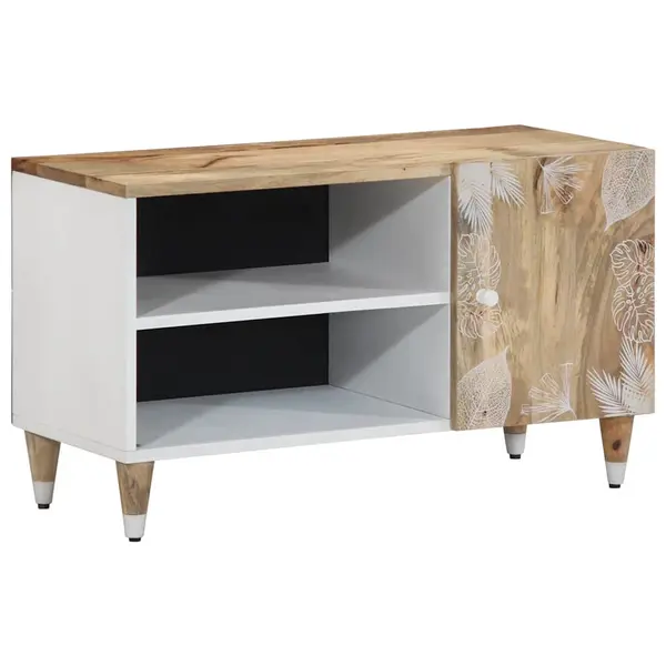 Gossi comoda tv, 80x31,5x46 cm, lemn masiv de mango