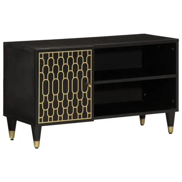 Gossi comoda tv, 80x31,5x46 cm, lemn masiv de mango