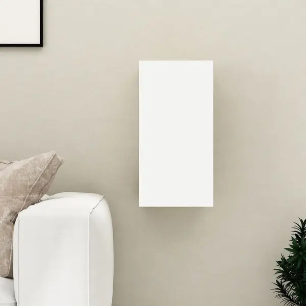Gossi comoda tv, alb, 30,5x30x60 cm, lemn prelucrat