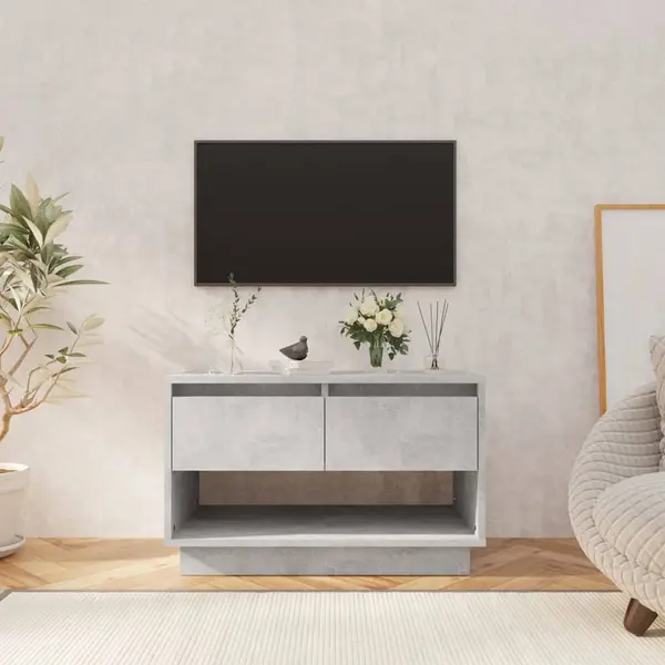 Gossi comoda tv, gri beton, 70x41x44 cm, pal