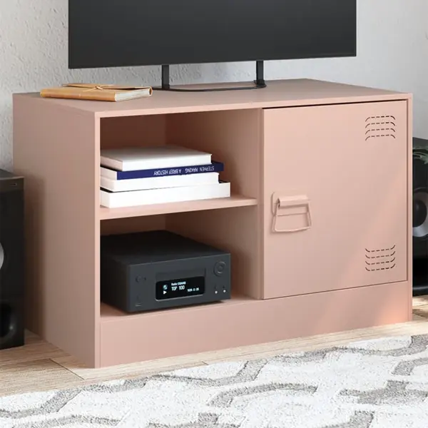 Gossi comoda tv, roz, 67x39x44 cm, otel