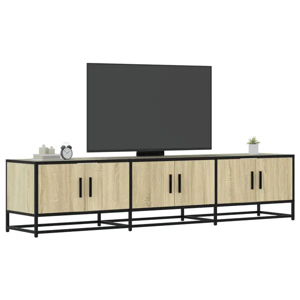Gossi comoda tv, stejar sonoma, 180x35x41 cm, lemn prelucrat