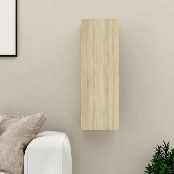 Gossi comoda tv, stejar sonoma, 30,5x30x90 cm, lemn prelucrat