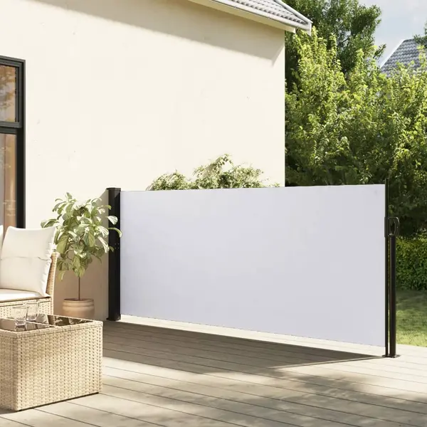 Gossi copertina laterala retractabila, alb, 100x500 cm