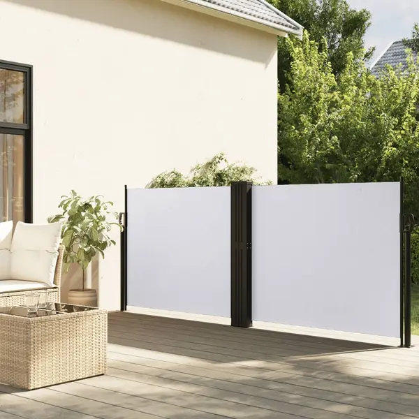 Gossi copertina laterala retractabila, alb, 120 x 1000 cm