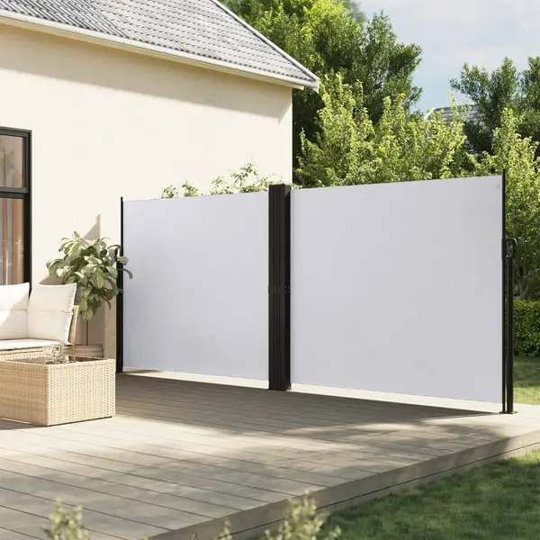 Gossi copertina laterala retractabila, alb, 160 x 600 cm