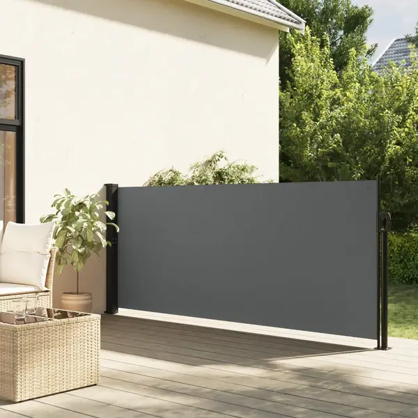 Gossi copertina laterala retractabila, antracit, 120 x 300 cm