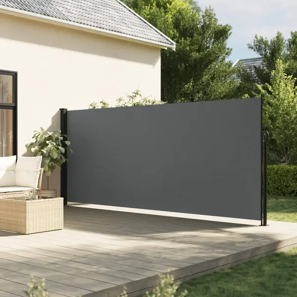 Gossi copertina laterala retractabila, antracit, 180x300 cm