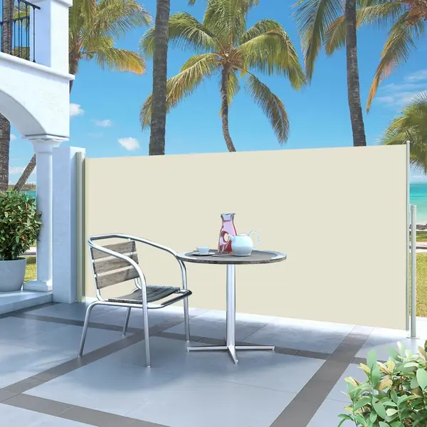 Gossi copertina laterala retractabila, crem, 120x300 cm