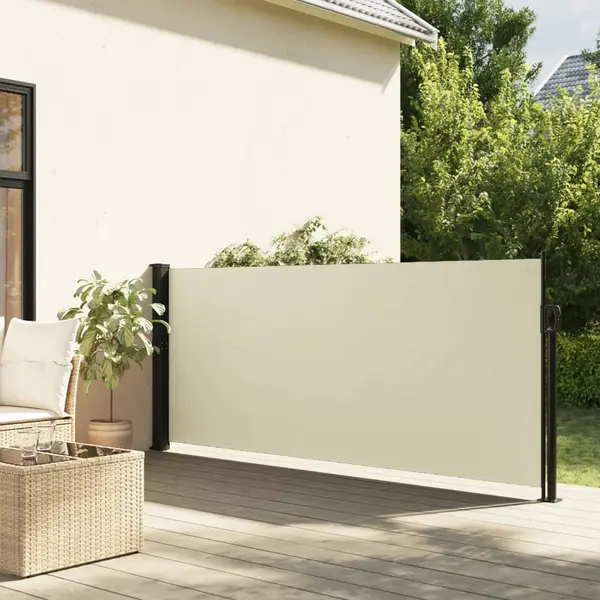 Gossi copertina laterala retractabila, crem, 140x500 cm