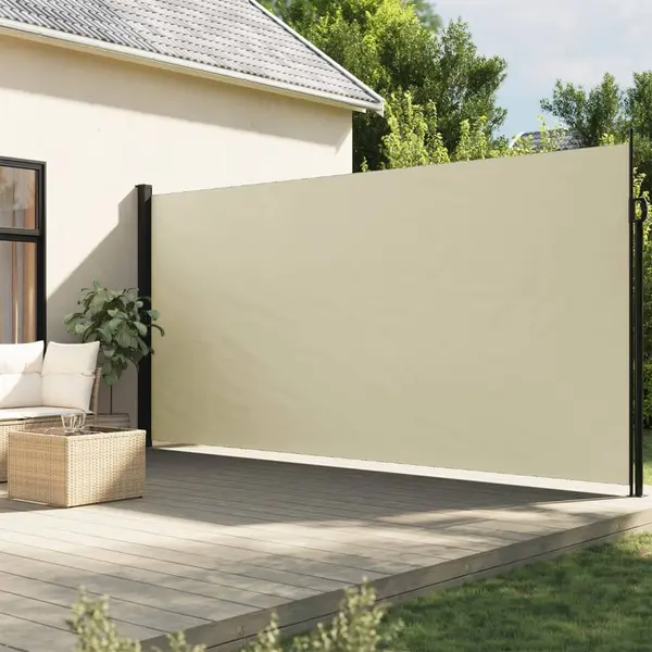Gossi copertina laterala retractabila, crem, 200x600 cm