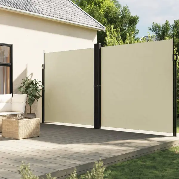 Gossi copertina laterala retractabila, crem, 220x1000 cm