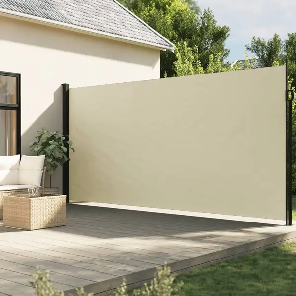 Gossi copertina laterala retractabila, crem, 220x500 cm