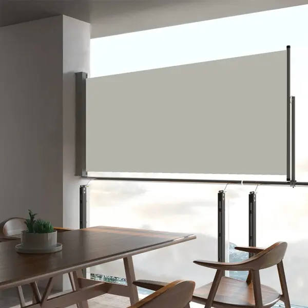 Gossi copertina laterala retractabila de terasa, crem, 60 x 300 cm