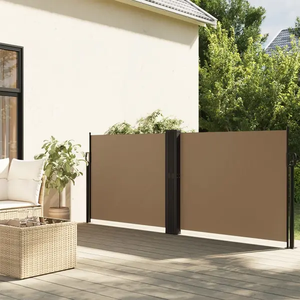 Gossi copertina laterala retractabila, gri taupe, 120x1200 cm