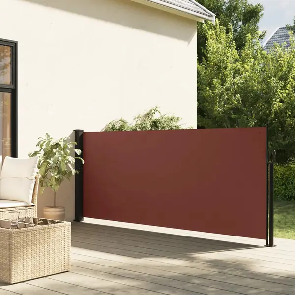 Gossi copertina laterala retractabila, maro, 120x300 cm