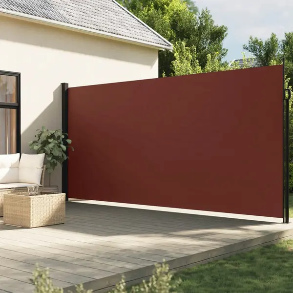 Gossi copertina laterala retractabila, maro, 200x500 cm