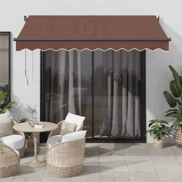 Gossi copertina retractabila automat, maro, 300x250 cm
