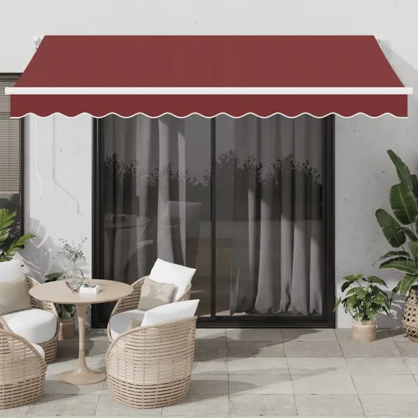 Gossi copertina retractabila manual, visiniu, 350x250 cm