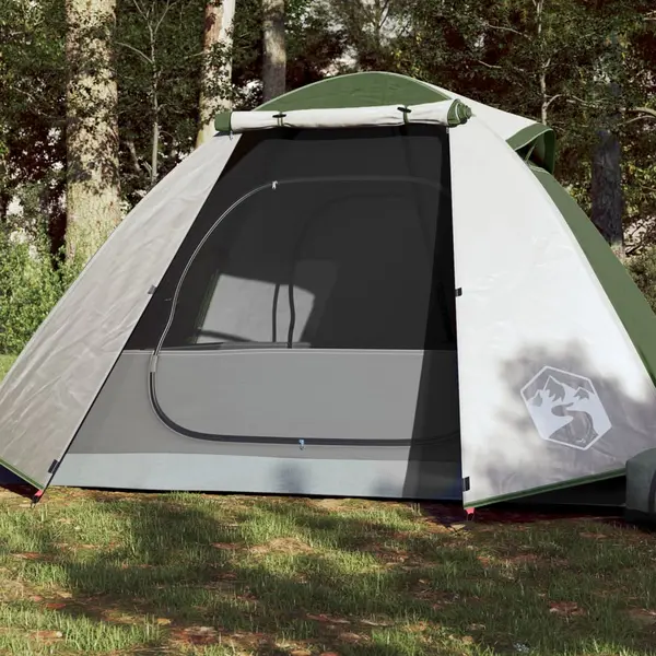 Gossi cort de camping cupola pentru 2 persoane, verde, impermeabil