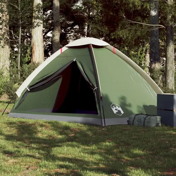 Gossi cort de camping cupola pentru 4 persoane, verde, impermeabil