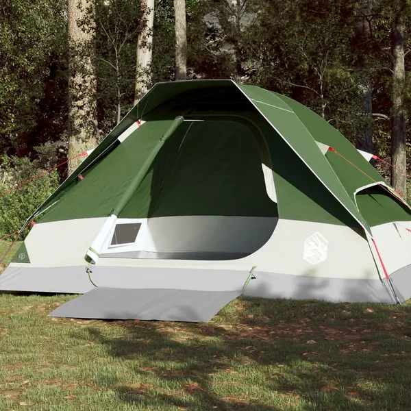 Gossi cort de camping cupola pentru 4 persoane, verde, impermeabil