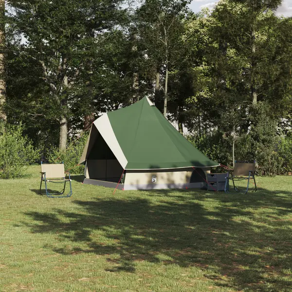 Gossi cort de familie tipi verde 8-persoane impermeabil