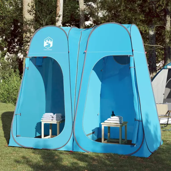Gossi cort de intimitate pop-up, albastru, impermeabil
