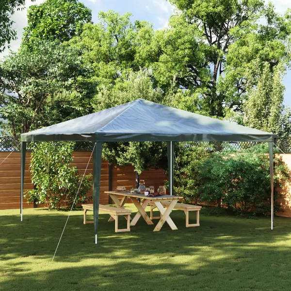 Gossi cort de petrecere profesional, verde, 4 x 4 m, 90 g/m2