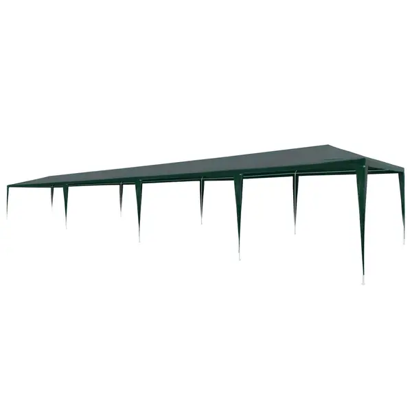 Gossi cort de petrecere, verde, 3 x 12 m, pe