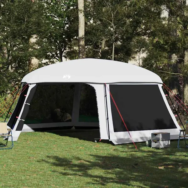 Gossi cort de piscina cu pereti detasabili si plasa gri 670x590 cm