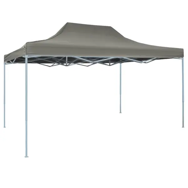Gossi cort pliabil pop-up, antracit, 3 x 4,5 m
