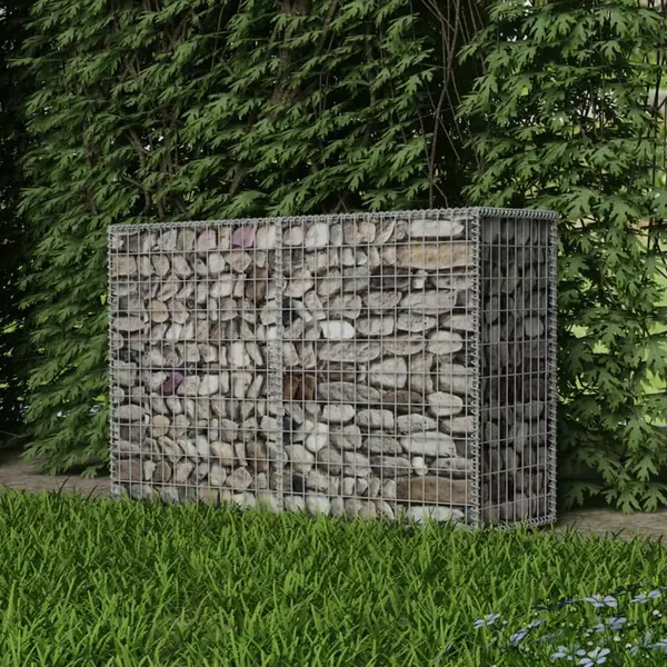 Gossi cos gabion, 150 x 50 x 100 cm, otel galvanizat