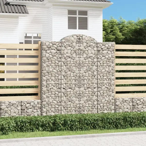 Gossi cos gabion arcuit, 200x30x220/240, fier galvanizat