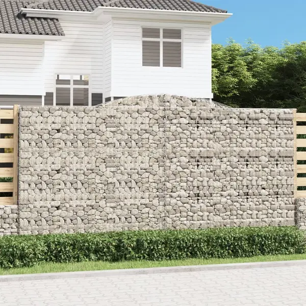 Gossi cos gabion arcuit 400x50x200/220 cm fier galvanizat