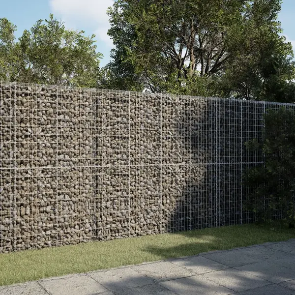 Gossi cos gabion cu capac, 300x100x200 cm, fier galvanizat