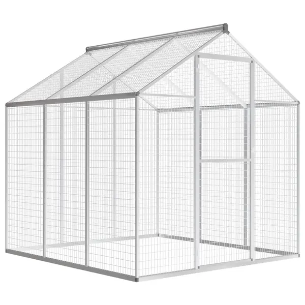 Gossi cotet pasari de exterior, 183 x 178 x 194 cm, aluminiu
