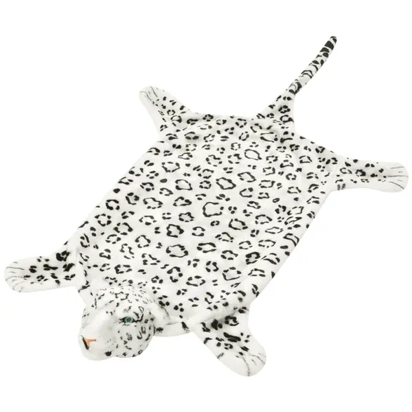 Gossi covor cu model leopard 139 cm plus alb